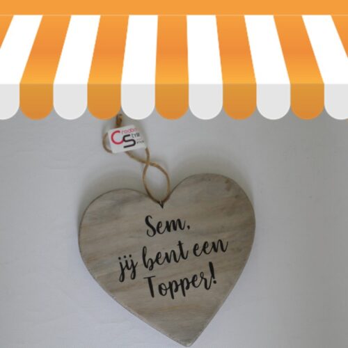 houten hart